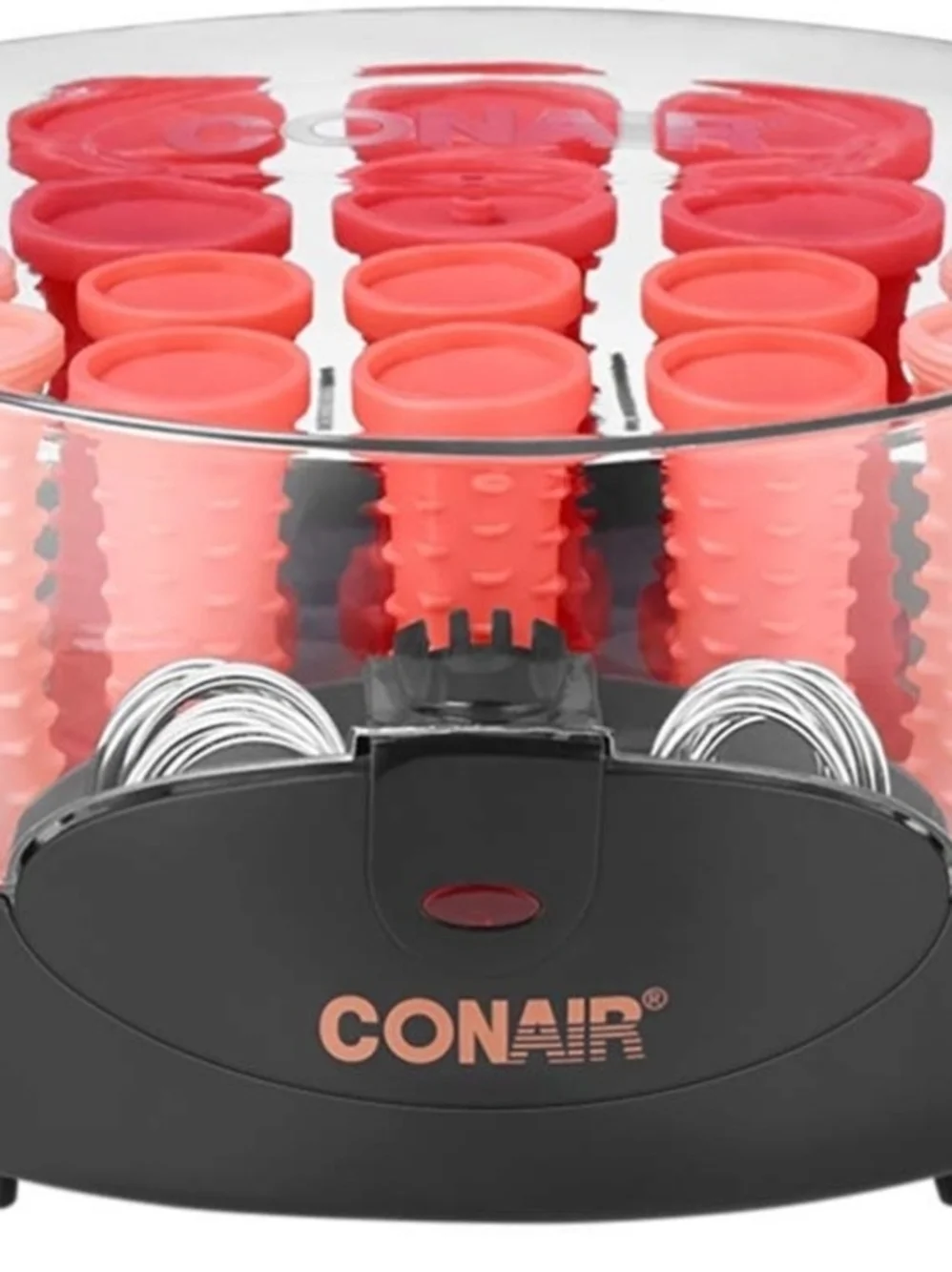 Conair Hot Rollers Set in Bright Coral and Pink NWOT